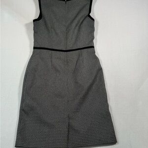Chic Black and Gray Women's Mini Dress